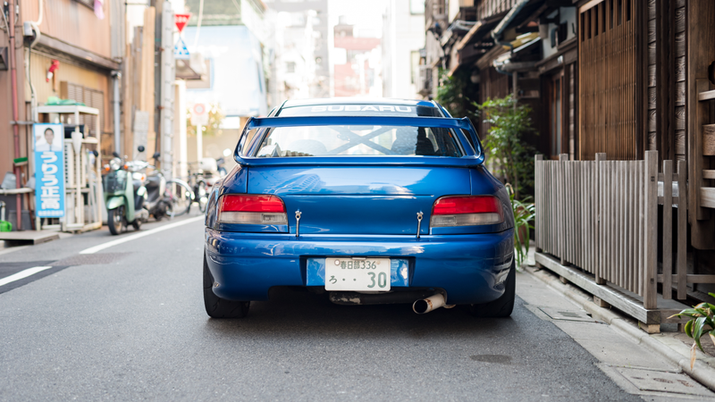 Illustration for article titled This Guy Converted A Subaru Race Car Into His Street-Legal Daily Driver And It's A Riot